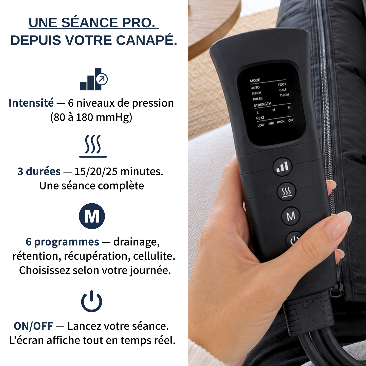 Bottes de Pressothérapie — Pack Essentiel